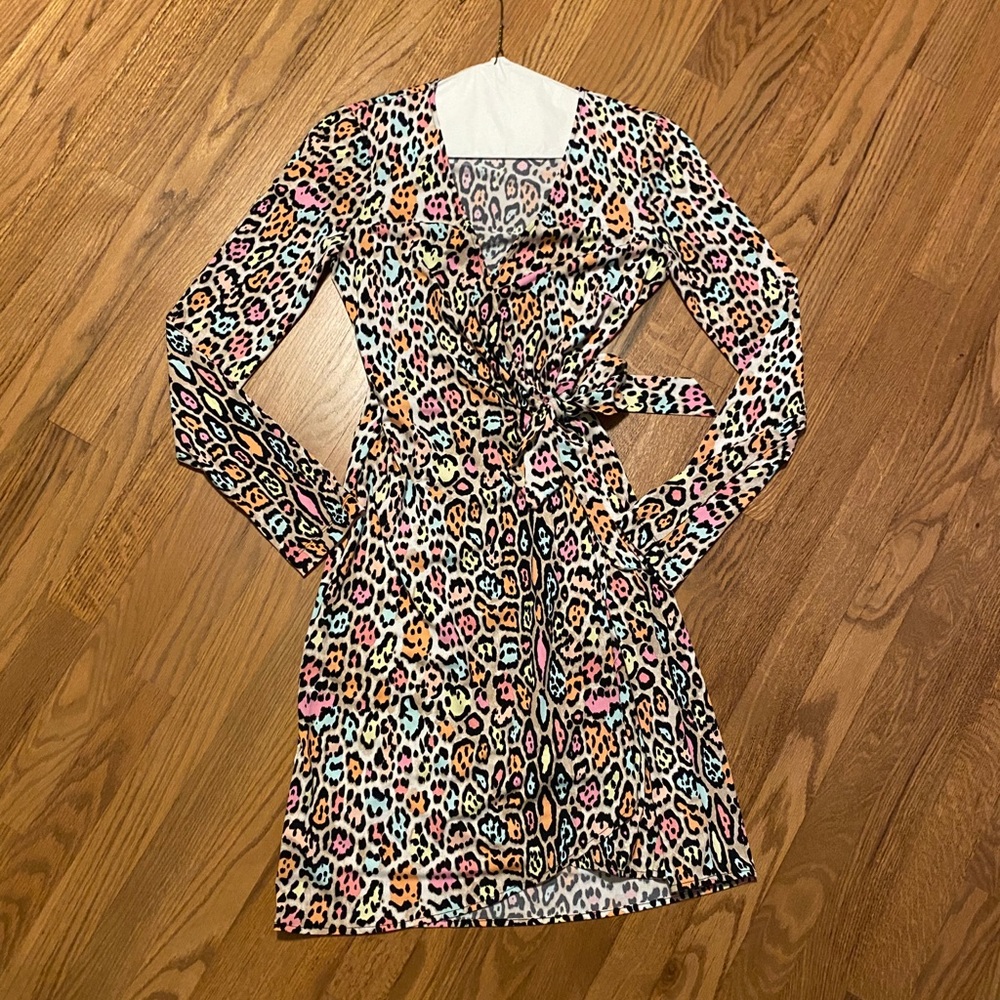 BCBG wrap dress - small